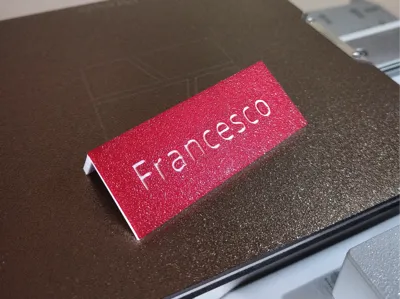 Francesco Nameplate