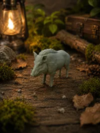 Realistic Wild Boar big size