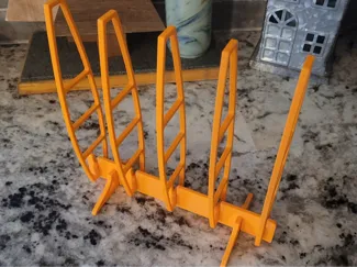 Reusable bag drying rack