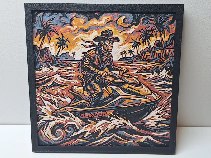 Seadoo Cowboy - Hueforge