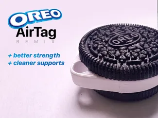 Oreo AirTag Keychain Remix