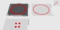TPU AMS GASKETS and FEET 0.2mm layer, 2 walls, 15% infill