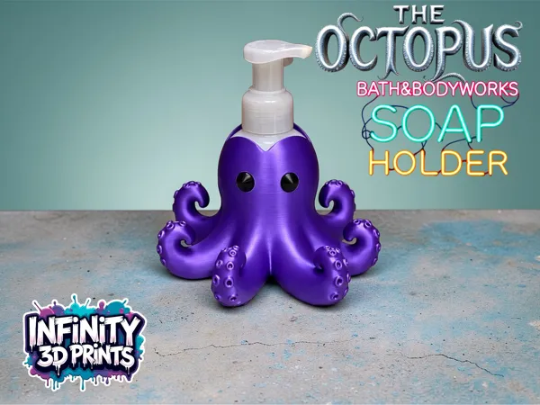 MULTIPART/AMS THE OCTOPUS-BBW SOAP HOLDER 