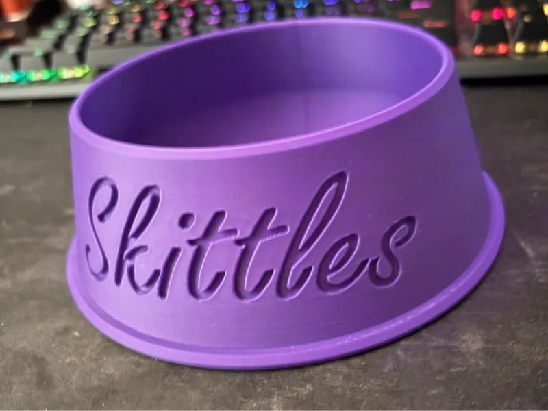 Cat Bowl (blank bowl)  (step file included)
