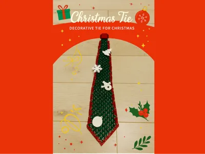 Christmas flexi tie