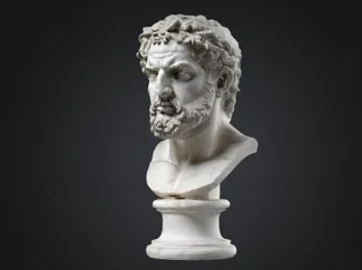 Jupiter Roman God Bust Statue