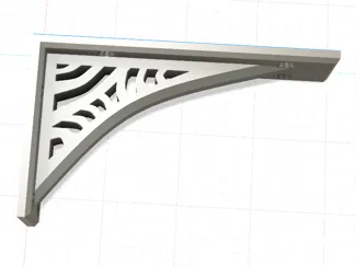 Quick-Print Shelf Bracket – Strong & Useful