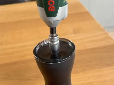 Hario mini slim Coffee Grinder Adapter to 13mm Socket