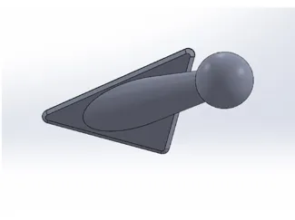 HONDA CIVIC IX PHONE MOUNT BALL 17MM