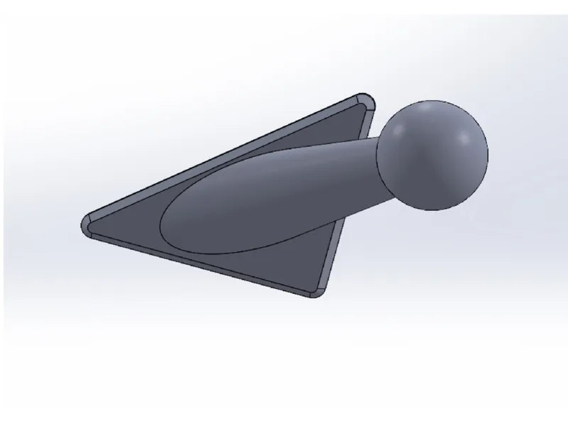 HONDA CIVIC IX PHONE MOUNT BALL 17MM