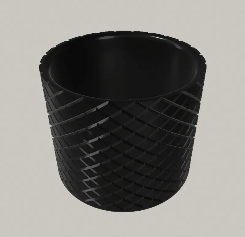 diamond cut out conatiner (small)