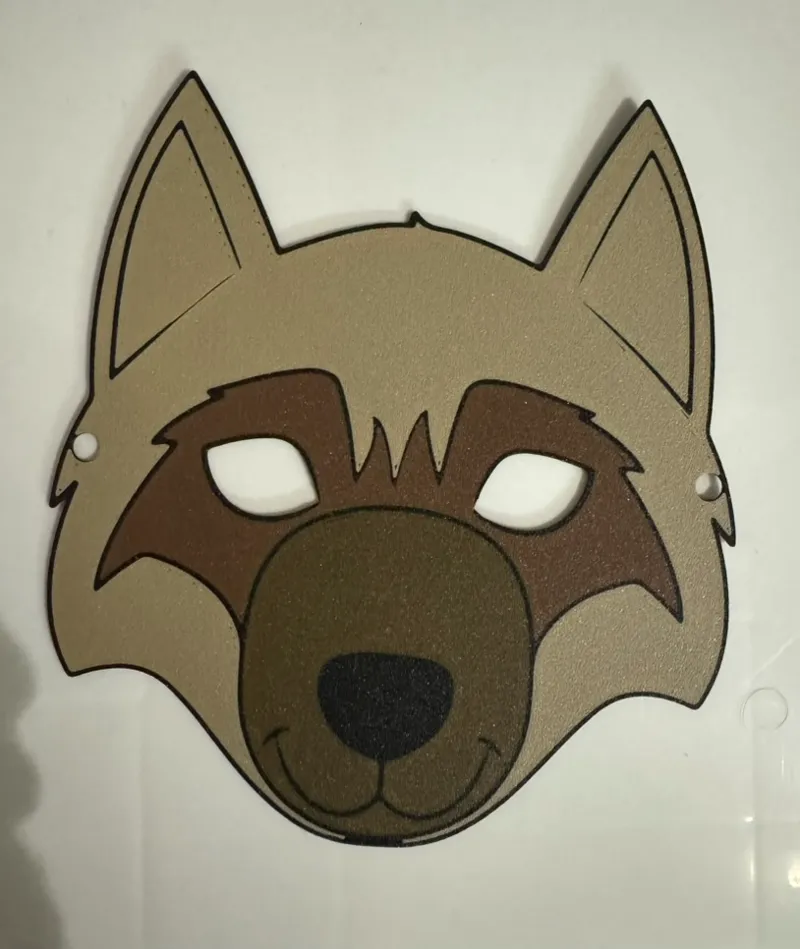 wolf mask for children