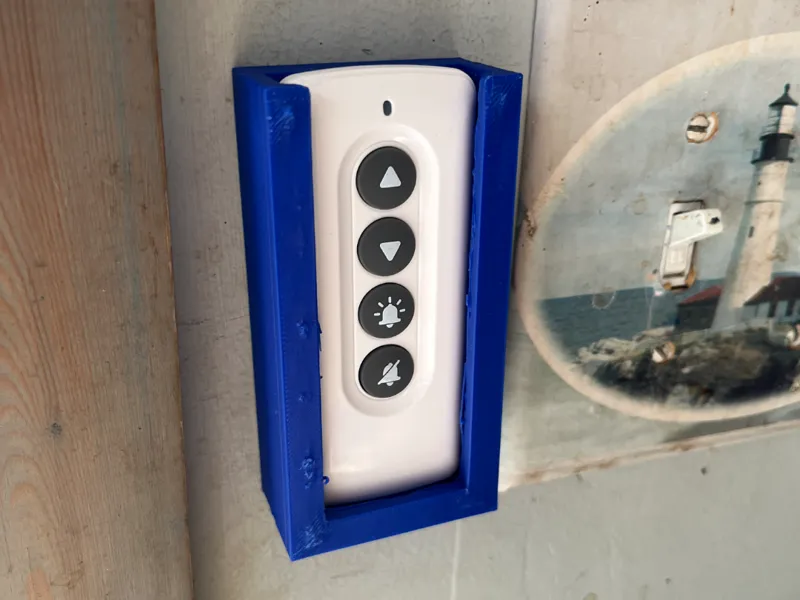 chicken coop door remote wall mount