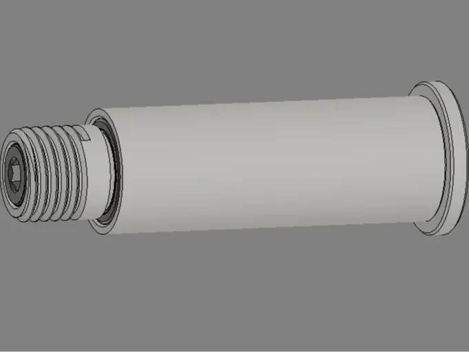 External Spool Holder with Rollers