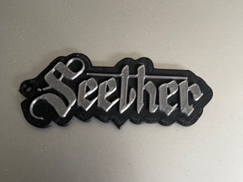 Seether Keychain rock band 