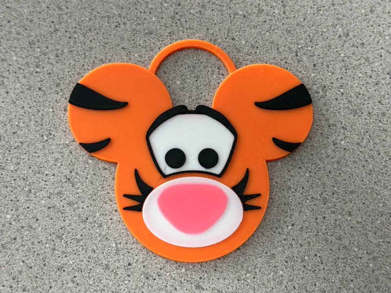 Tigger Ornament/Zipper Pull