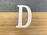 Lettre D décorative — photo 2