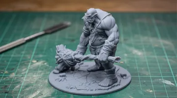 Escenografía en miniatura: Colossal Ogre Brute | RPG Mini — vista de referencia 5