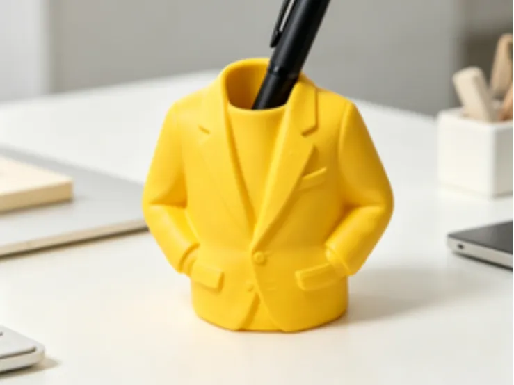Creative clothing-shaped pen holder