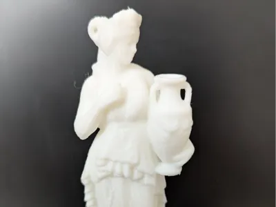Greek female statue