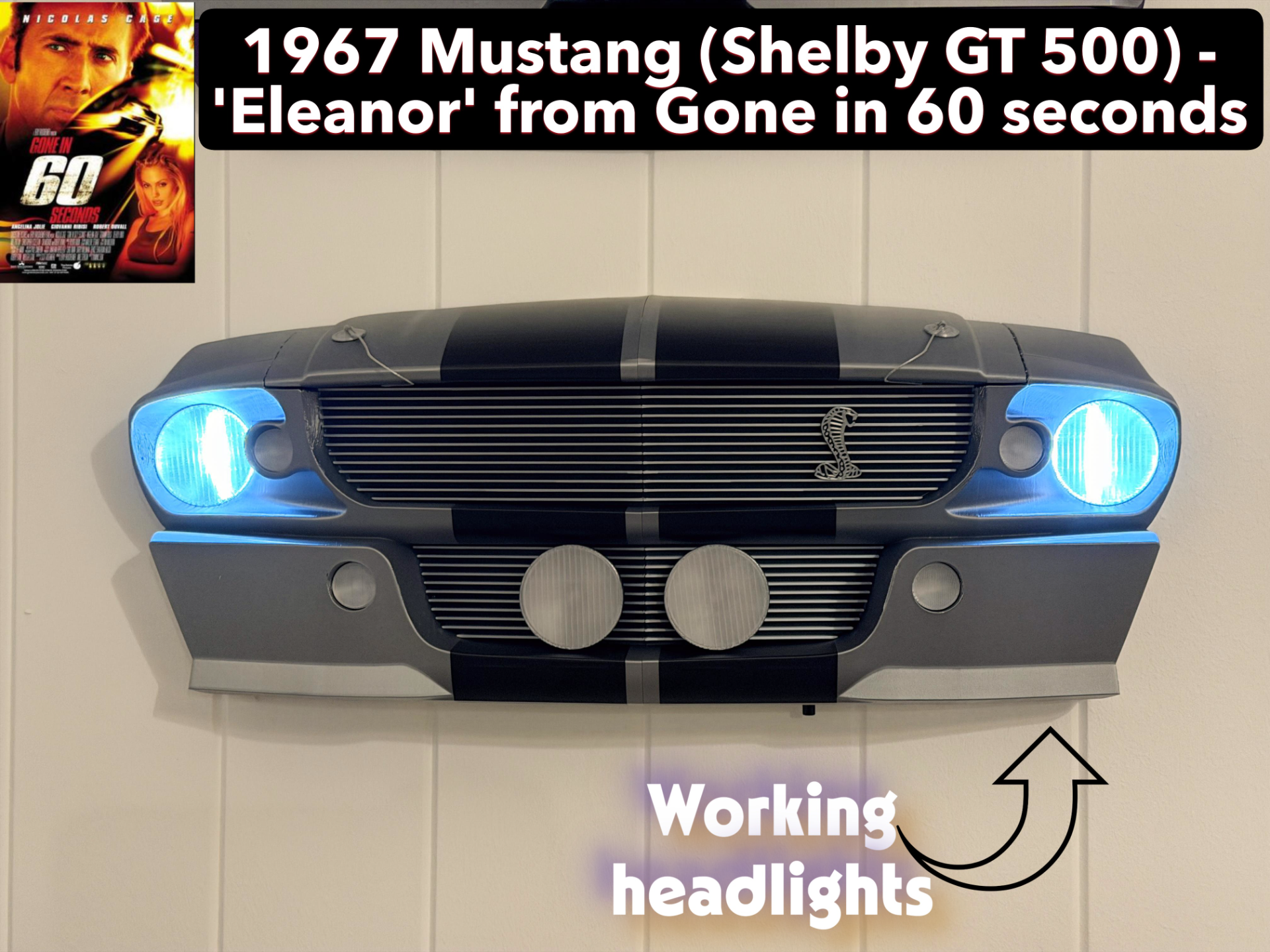 1967 Mustang - 'Eleanor' from Gone in 60 Seconds 