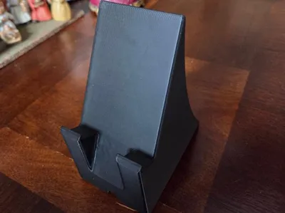phone stand with slit for charger