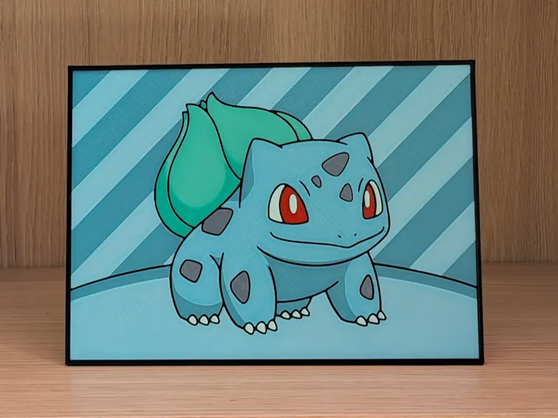 Bulbasaur Hueforge & Frame
