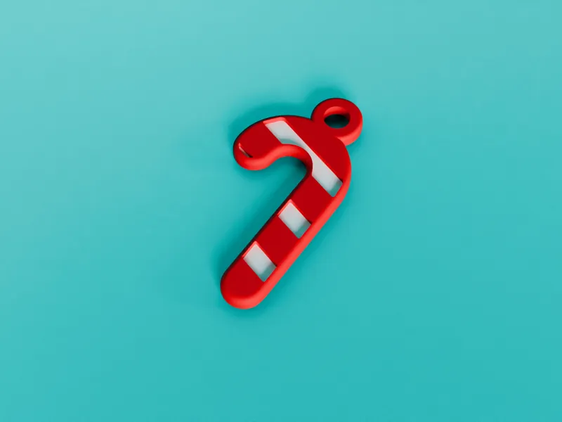 Christmas candy cane