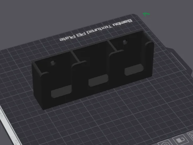Soporte de 3 mandos