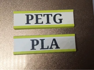 Name plate and holder