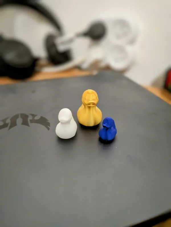 Canard en plastique