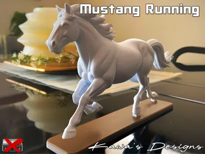 Mustang Running