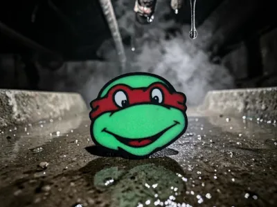 Ninja Turtle Straw Topper