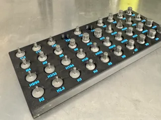 Cornwell CBS400SS Socket Set Tray
