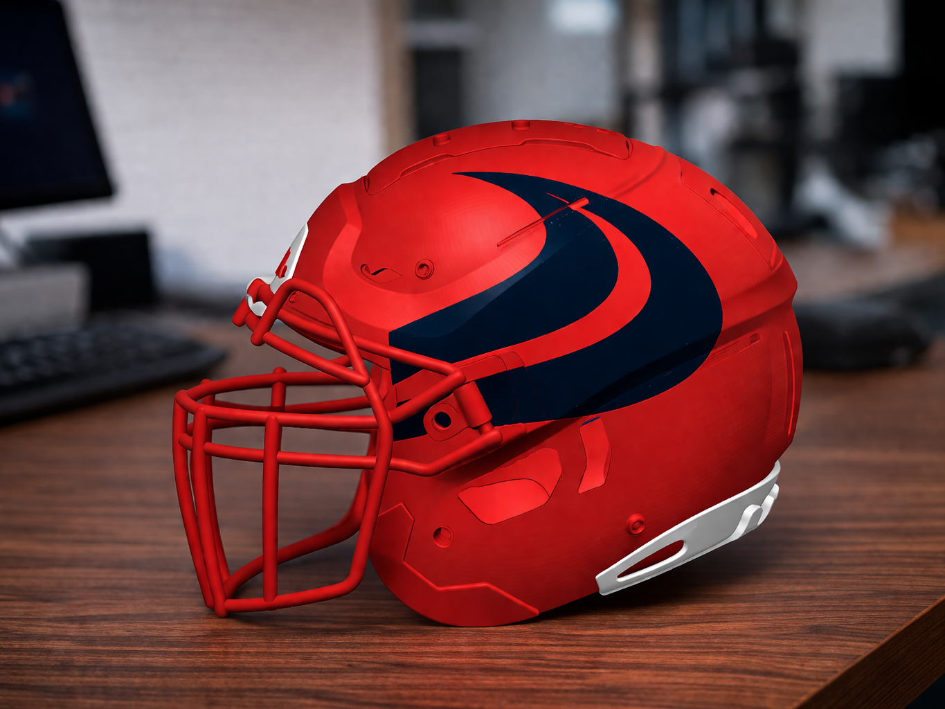Houston Texans Football Helmet - Horn Logo