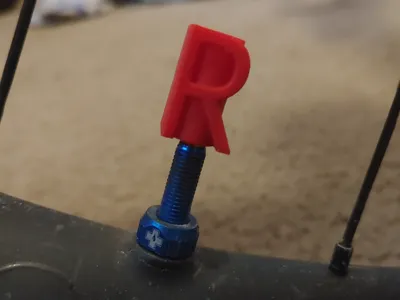 Letter R Valve Cap