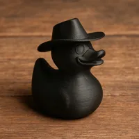 Canard en plastique cow-boy — photo 2