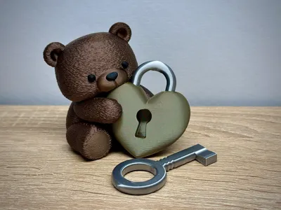 Cute Valentine Bear