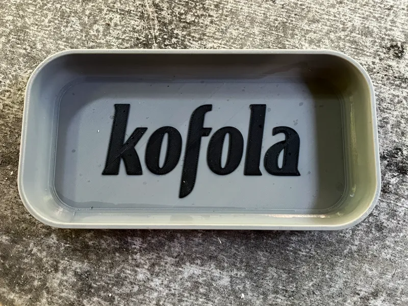Beer tap drip tray - Kofola