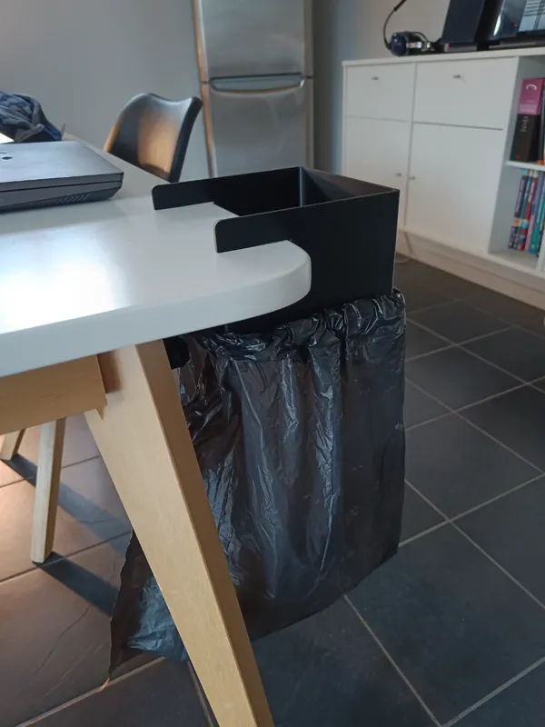 Corbeille de bureau pour sac poubelle