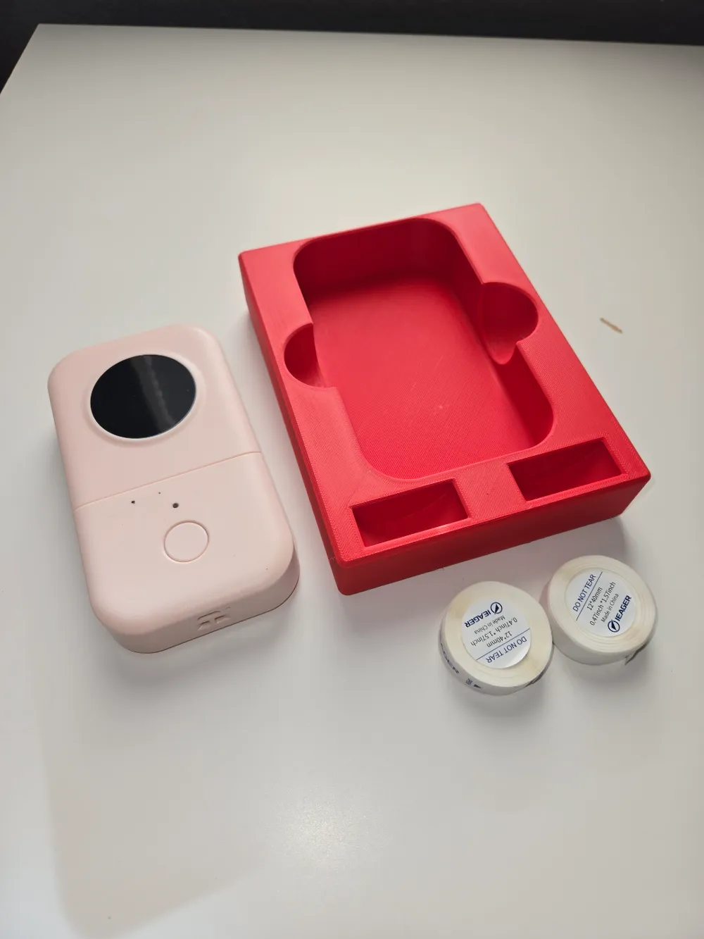 Gridfinity D30 Label Maker + 2 Spare Rolls by JRivard MakerWorld ...