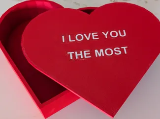 Candy Heart Box - Valentines