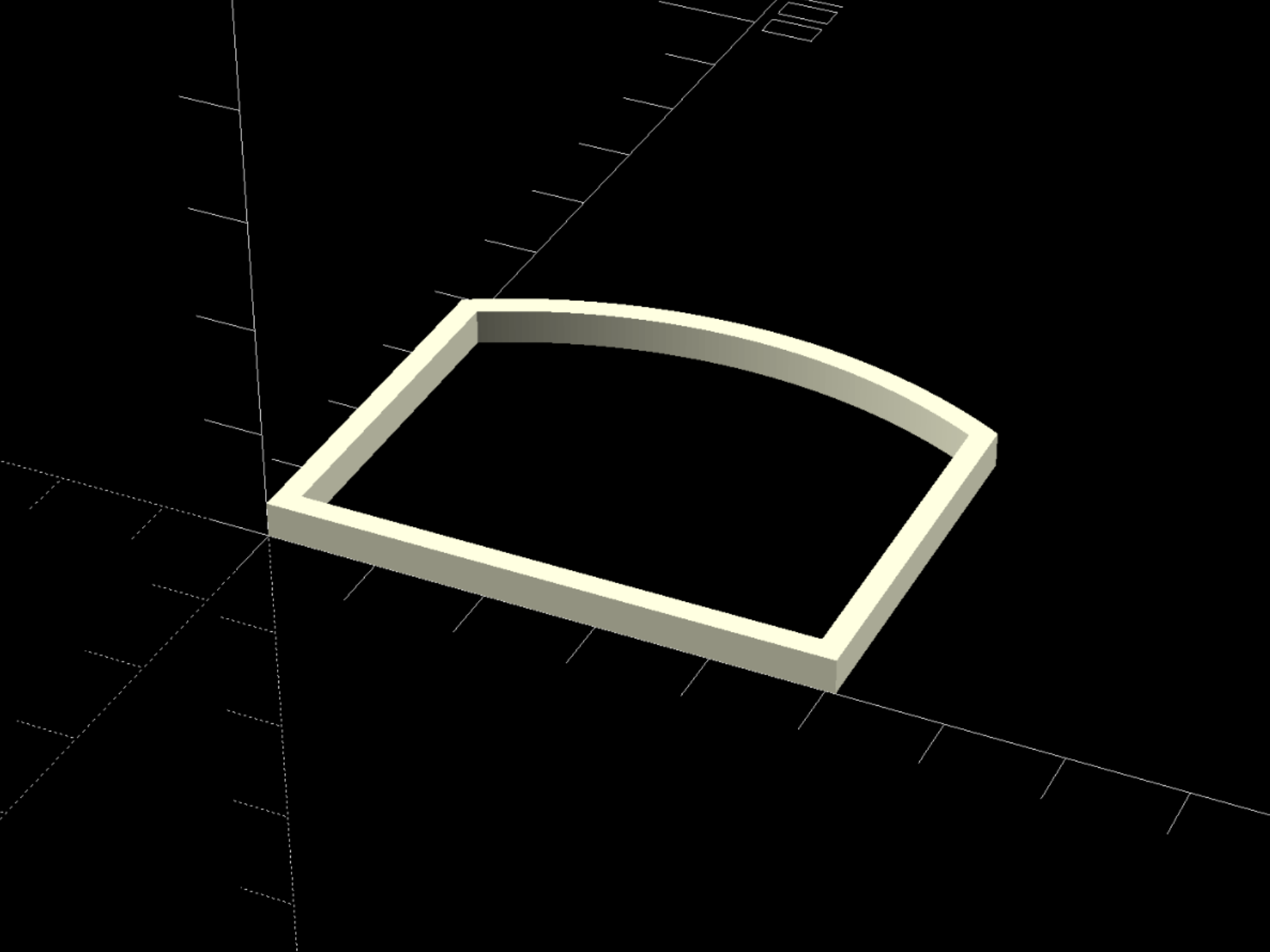 <BSG> ROUNDED EDGE FRAME