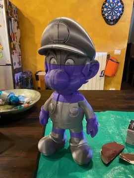 Modelo para impresión 3D: Mario Bros Altezza 50cm e 100cm — vista de referencia 3
