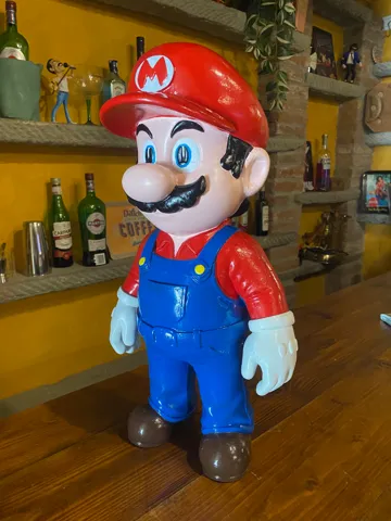 Modelo para impresión 3D: Mario Bros Altezza 50cm e 100cm — vista de referencia 2