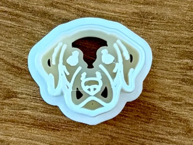 Dog Head Polymer Clay Cutter Earrings Necklaces
