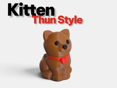 Thun-style kitten party favor