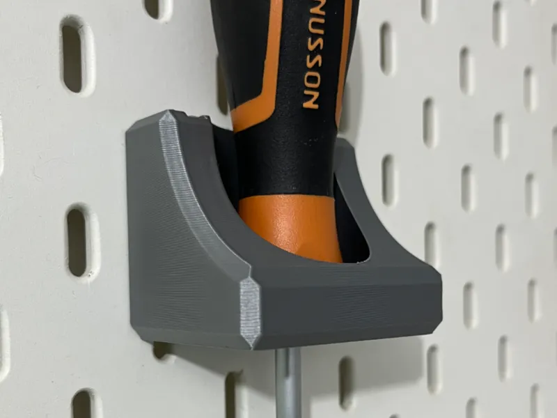 Skadis Heavy Duty Screwdriver Holder Single