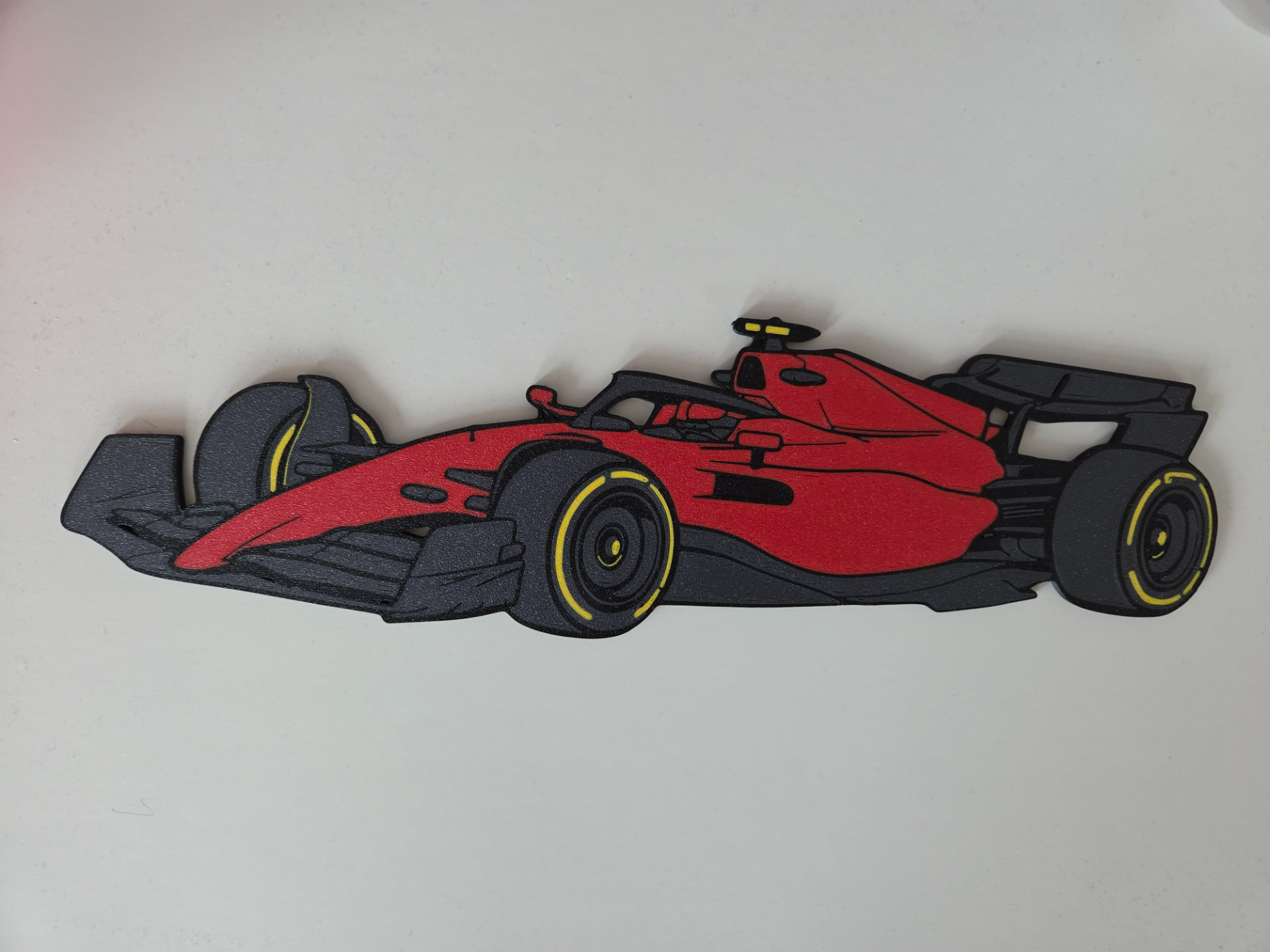 Formula 1 Car Wall Art Multicolor F1
