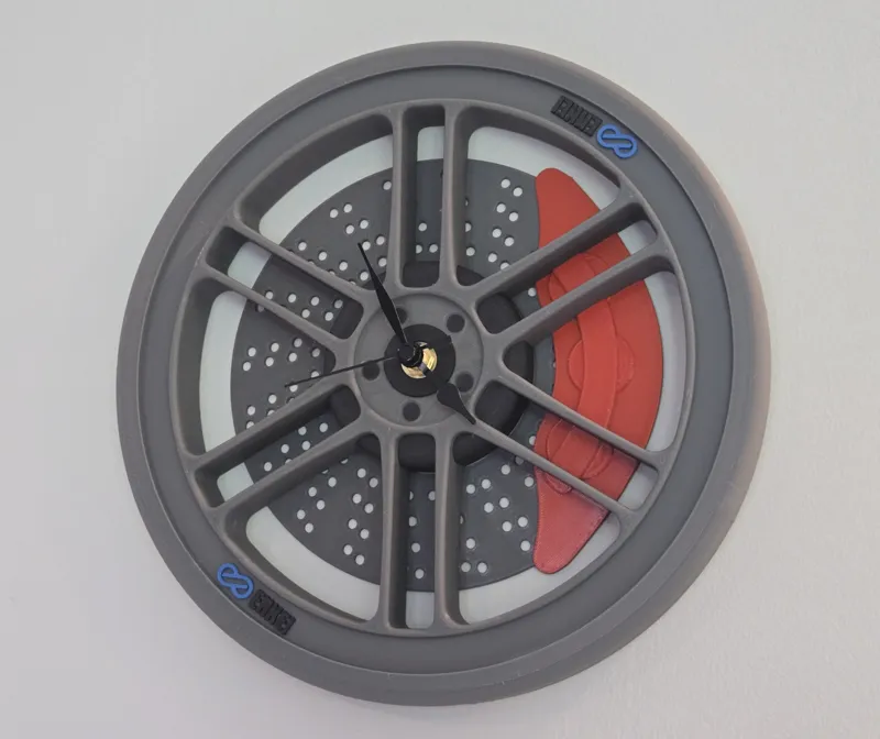 Enkei RPF1 Wheel Clock for Bambu Clock 011 Kit